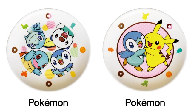 Mister Donut caters to Piplup fans with kid-safe plates and promo card sets