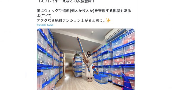 Japan’s number-one cosplayer Enako shows us her cosplay costume room【Video】
