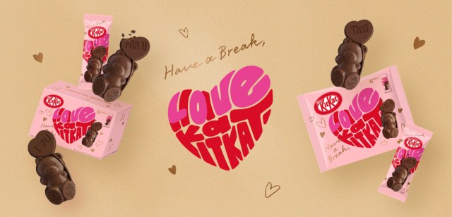 New Japanese KitKat is…a Heartful Bear!