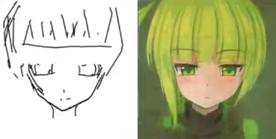 Turn your bad drawings into gorgeous anime and manga characters!