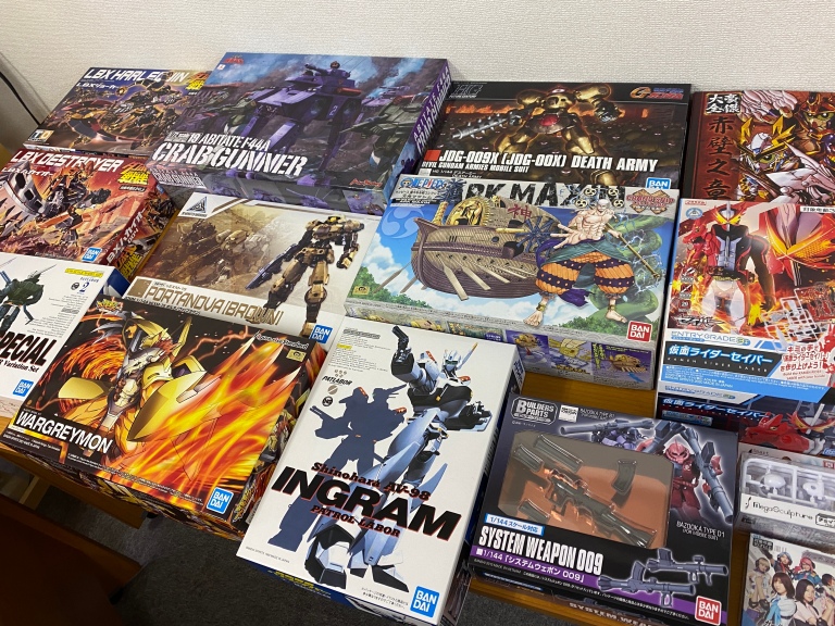 This lucky bag of anime models is also a decades-long history