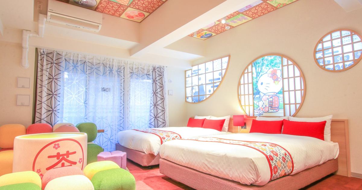 Resi Stay The Hotel Kyoto adds a new Hello Kitty-themed room with freebies