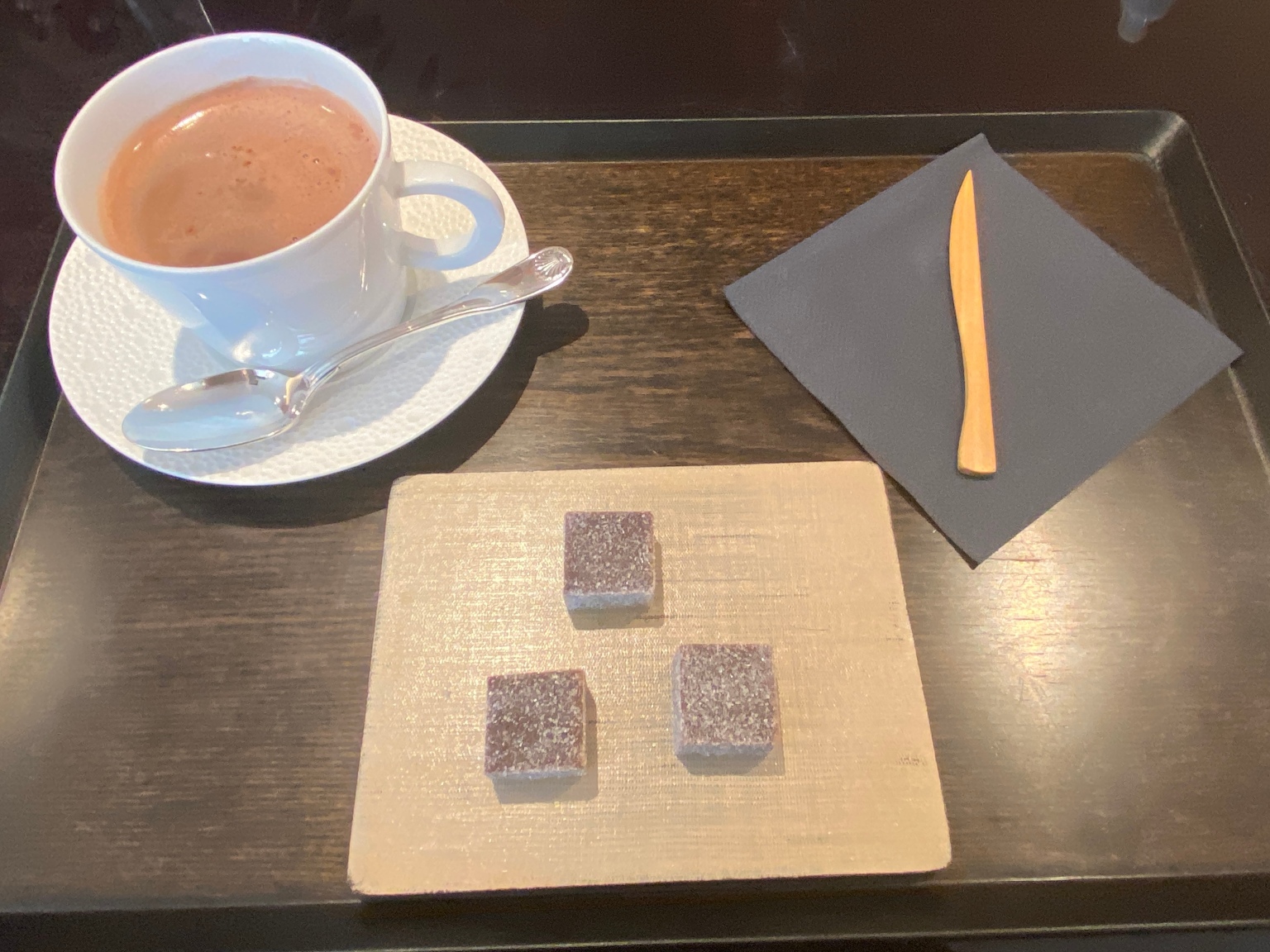 Japanese confectionery store Toraya serves up a surprising meal in