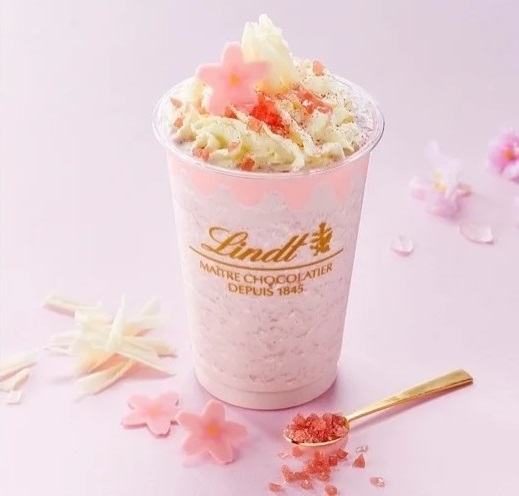 Lindt Japan keeps the sakura sweets coming with new cherry blossom