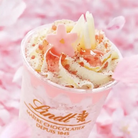 Lindt Japan keeps the sakura sweets coming with new cherry blossom