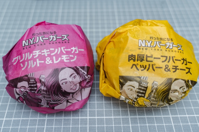 マクドナルドジャパンがニューヨークのハンバーガーの注文を詰め込みます