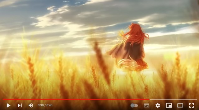 New Spice and Wolf anime announced, teaser video released【Video】