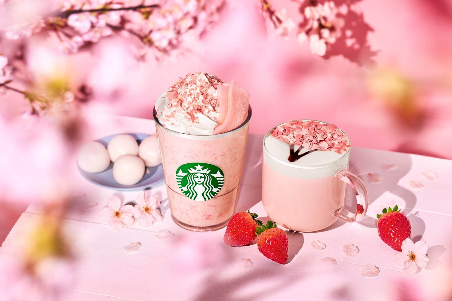 Starbucks Japan reveals new sakura Frappuccino for cherry blossom