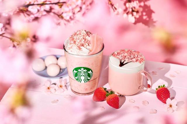 Starbucks Japan reveals new Sakura Frappuccino for 2022