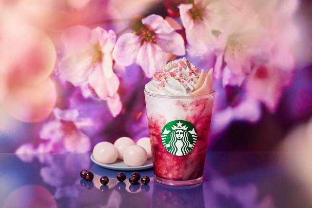 Starbucks Japan reveals second sakura Frappuccino and drinkware goods for 2022