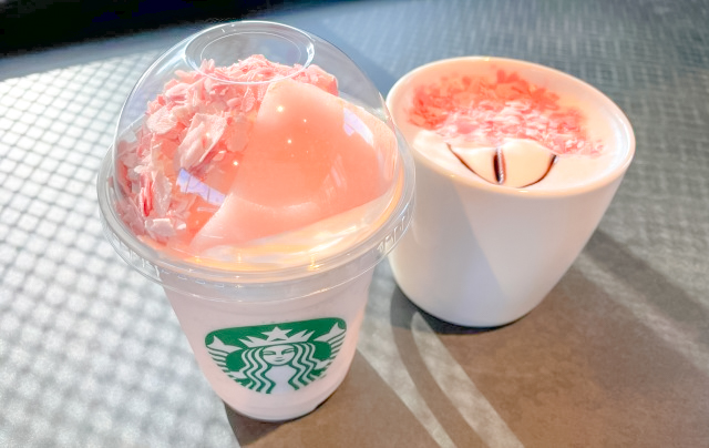 Starbucks Japan’s sakura Frappuccino and latte make us see the cherry blossoms in a new light