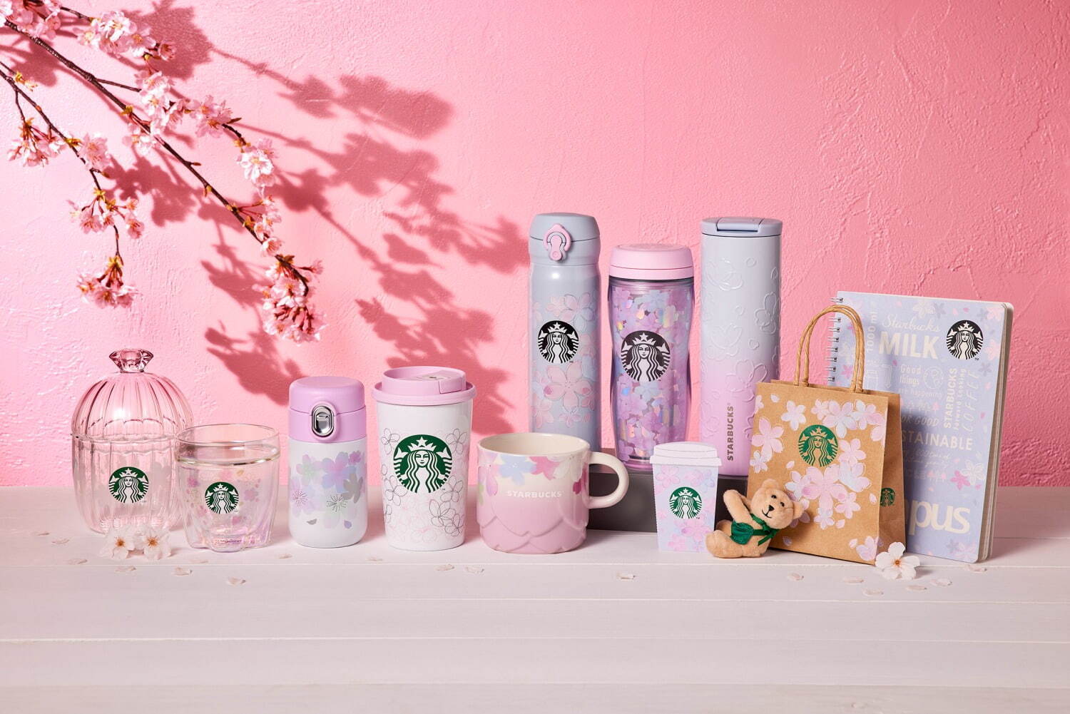 Starbucks Japan’s new sakura drinkware collection captures “beauty and fragility” of the blooms