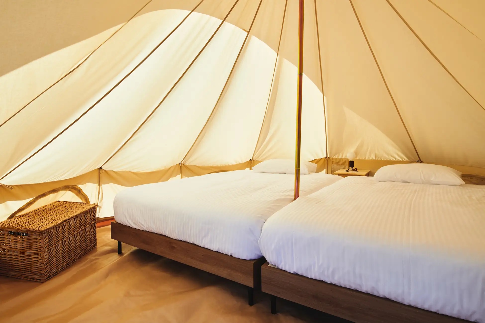 Experience super accessible glamping in a seaside park at Fukuoka’s INN ...