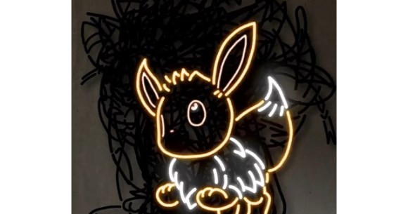 Gold Eevee  Eevee, Character, Pikachu