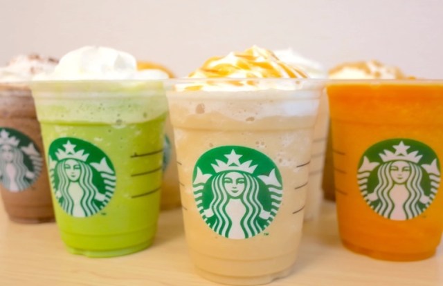 The Spring 2022 Starbucks Japan Frappuccino Chart is here to solve your drink dilemmas
