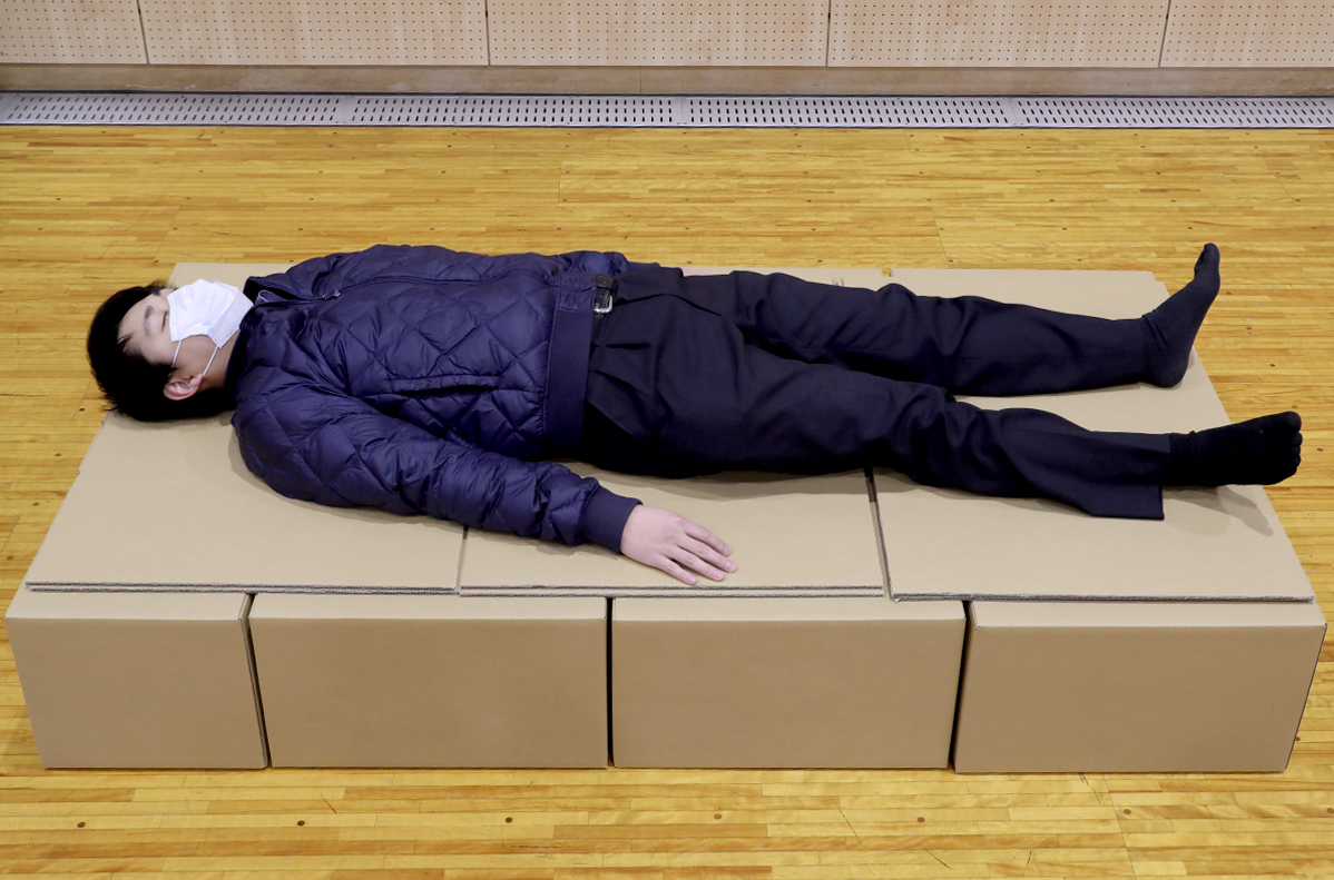 Japan’s cheapest cardboard bed on the market can be yours for about 5,000 yen