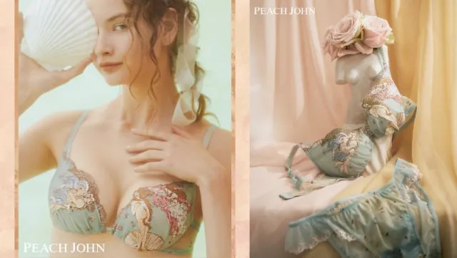 Japanese lingerie brand now selling underwear embroidered with a famous renaissance painting