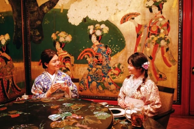 Tokyo “museum hotel” invites you to step back to the Taisho era with retro kimono afternoon tea