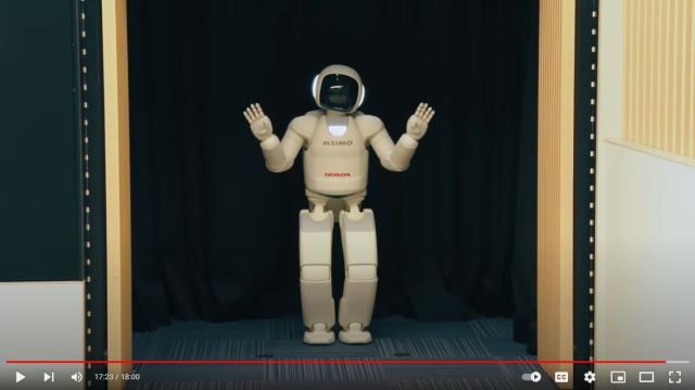 ASIMO retires from performing after 22 years