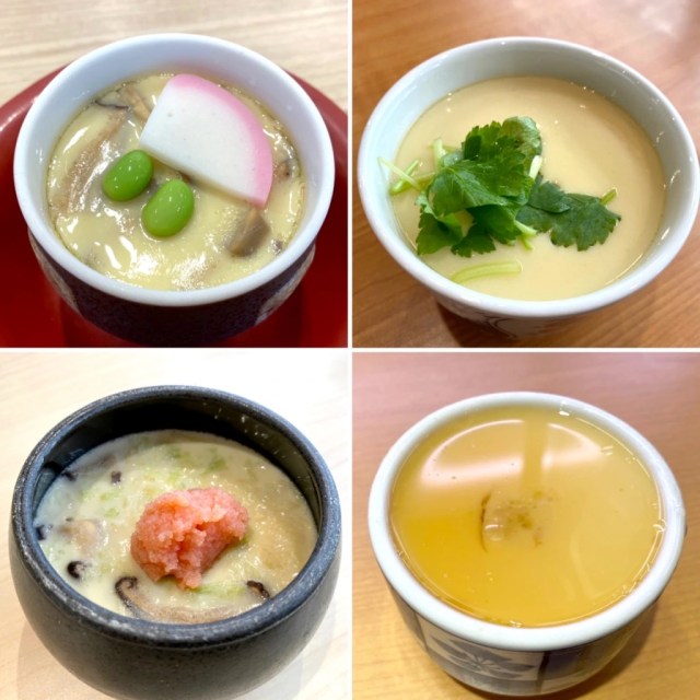 茶碗蒸しが最高の日本のコンベヤーベルト寿司チェーンはどれですか？  【味覚テスト】