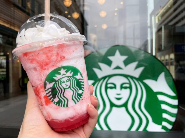 Pink drinks hit different at Starbucks in Japan