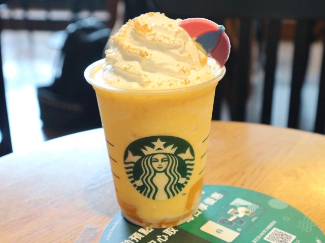Starbucks Taiwan’s new Mango on the Beach Frappuccino is full of fun, summery vibes