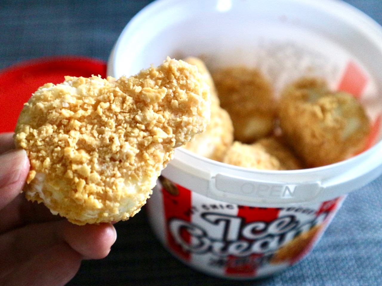 Japan Is Trying To Make Fried Chicken Ice Cream A Thing -Check Out
