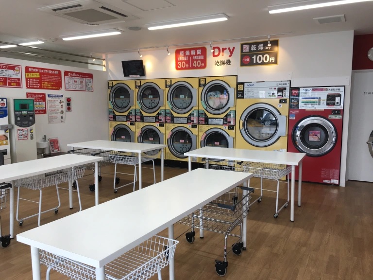 Japan’s combination laundromats/ice cream parlors are the combo we