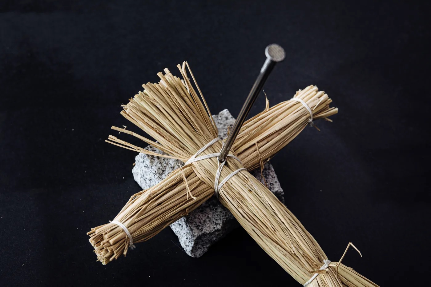 Japanese voodoo dolls with foreign politician photo keep getting nailed