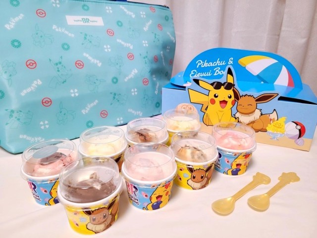 Two brand-new Pokémon ice cream flavors arrive at Baskin-Robbins Japan with summertime extras