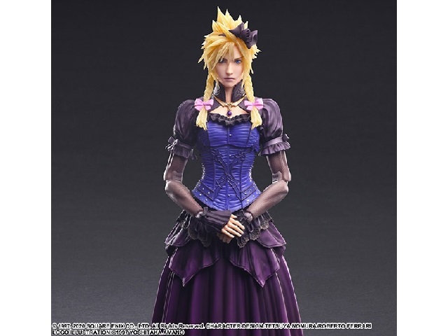 Final Fantasy VII Remake’s Cloud (dress version) is getting the high-end figure treatment【Photos】