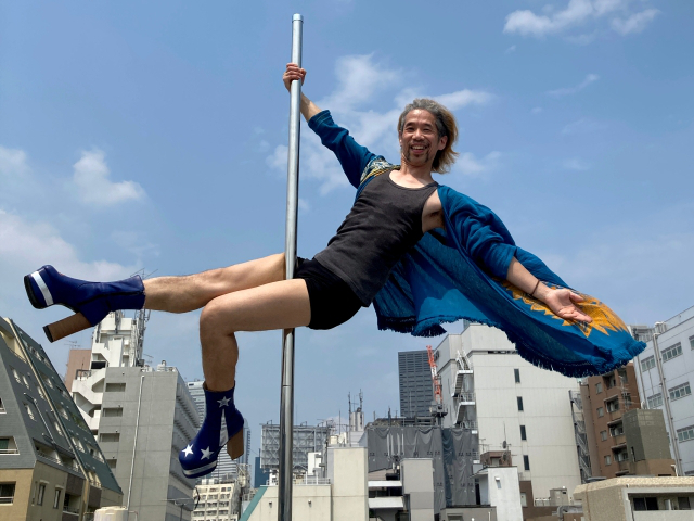 What’s it like to pole dance on a rooftop in Tokyo?