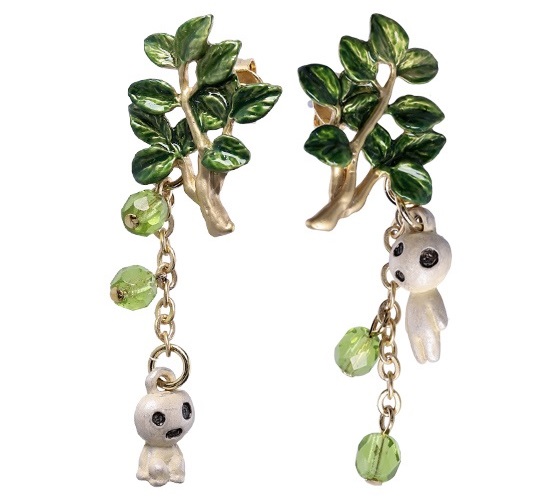 New Princess Mononoke accessory line has Kodama for your ears, wolves ...