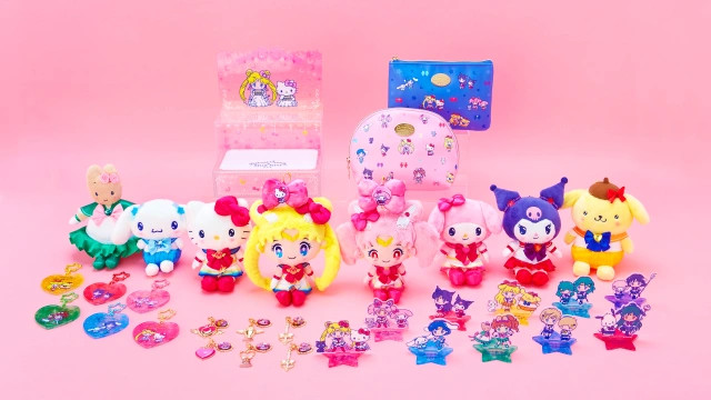 The Sailor Scouts and their Sanrio sidekicks are finally here with adorable new collectable goods