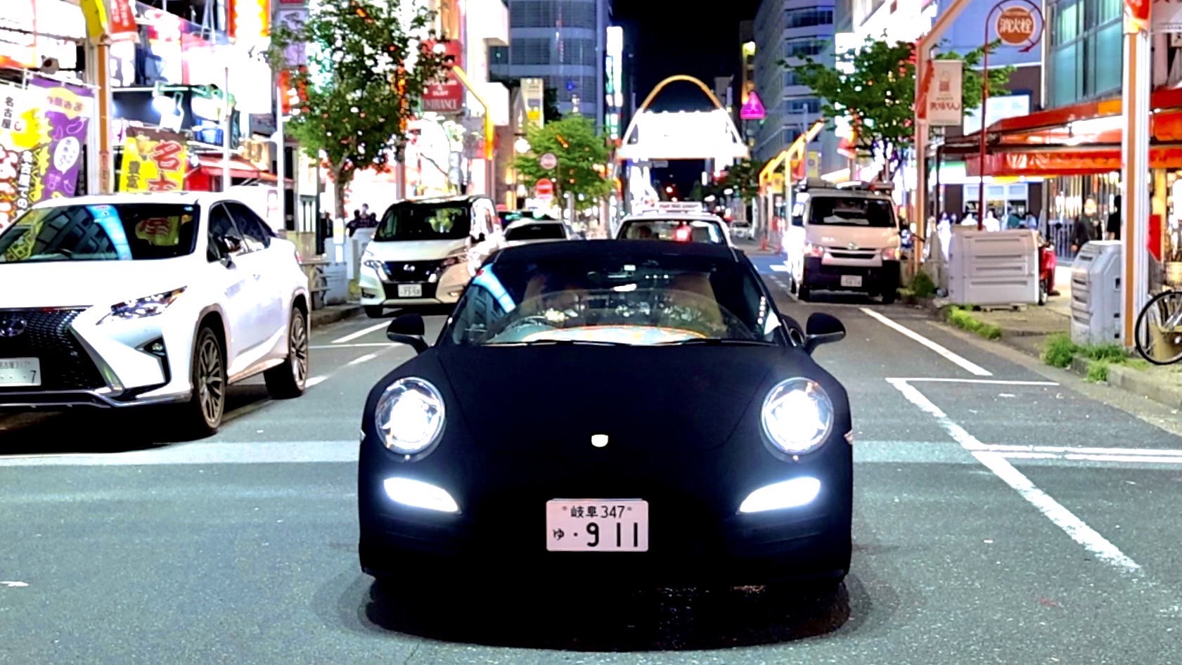 World’s blackest Porsche painted with Japan’s Musou Black 【Video
