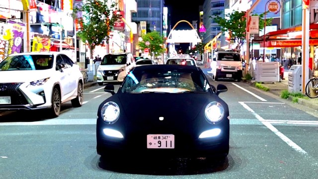 World's blackest Porsche painted with Japan's Musou Black 【Video】