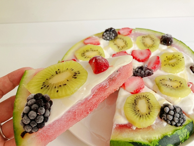 From watermelon to waterpizza: We tried making fruit pizza to beat the heat【SoraKitchen】