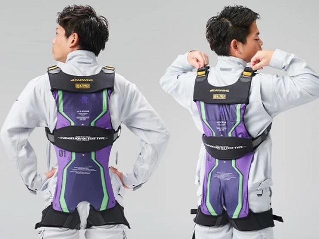 Evas at work! Evangelion assist suit wants to protect your lower back【Photos】