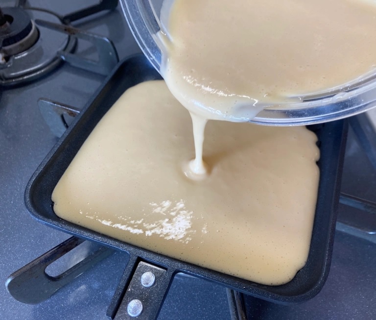 Japanese hot sandwich maker dessert heaven Making a jumbo obanyaki the