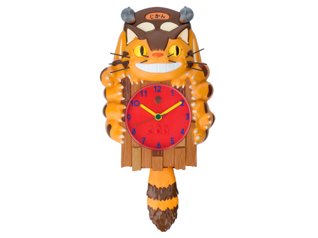 Studio Ghibli releases a Catbus clock in Japan with loads of cute details