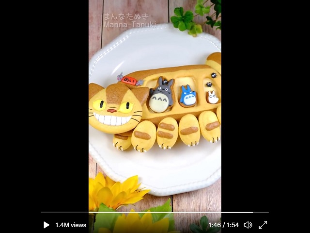 Totoro Catbus is now the best shape desserts, amazing Japanese macaron chef proves【Video】