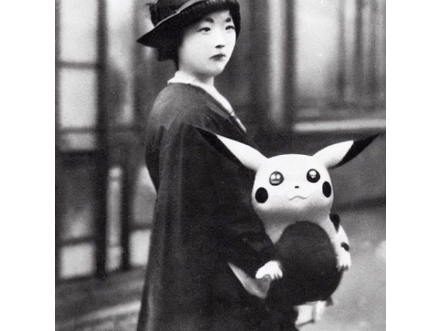 Pikachu in 1920s Tokyo images use A.I. to toss the Pokémon mascot 100 years into Japan’s past