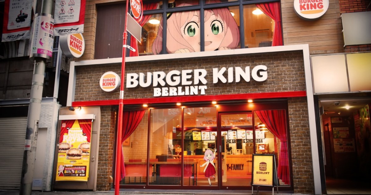 バーガーキング・ジャパン、実世界のスパイ×ファミリー ベルリン店をオープン【写真】