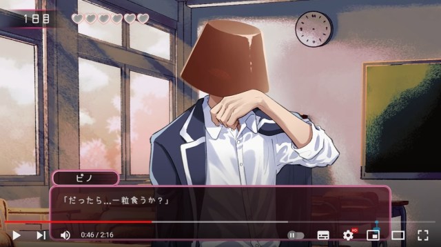 Romance a man with chocolate ice cream for a head in most bizarre Japanese dating sim yet
