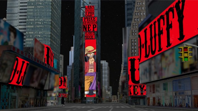 One Piece to take over all of Times Square on October 8th