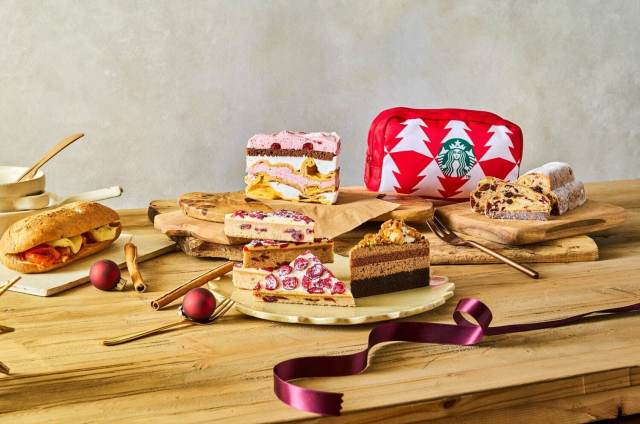 Starbucks brings new Christmas drinkware and sweets to the table in Japan
