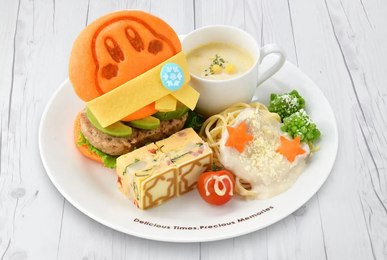 You can eat Kirby's scarf at the Kirby Cafe this winter【Photos