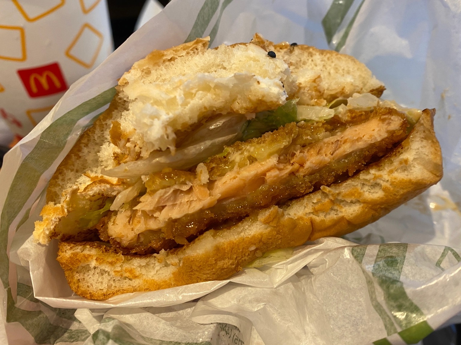 The McDonald’s Hokkaido Salmon Burger is a sellout hit…outside of