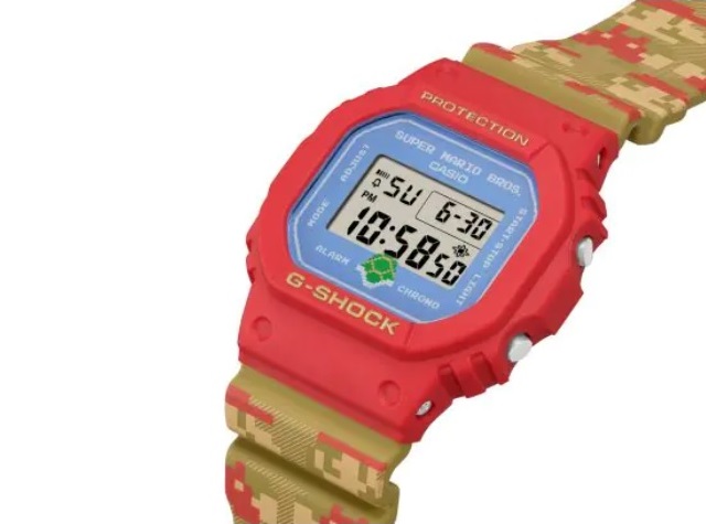 Super Mario teams up with G-Shock for a salute to old-school