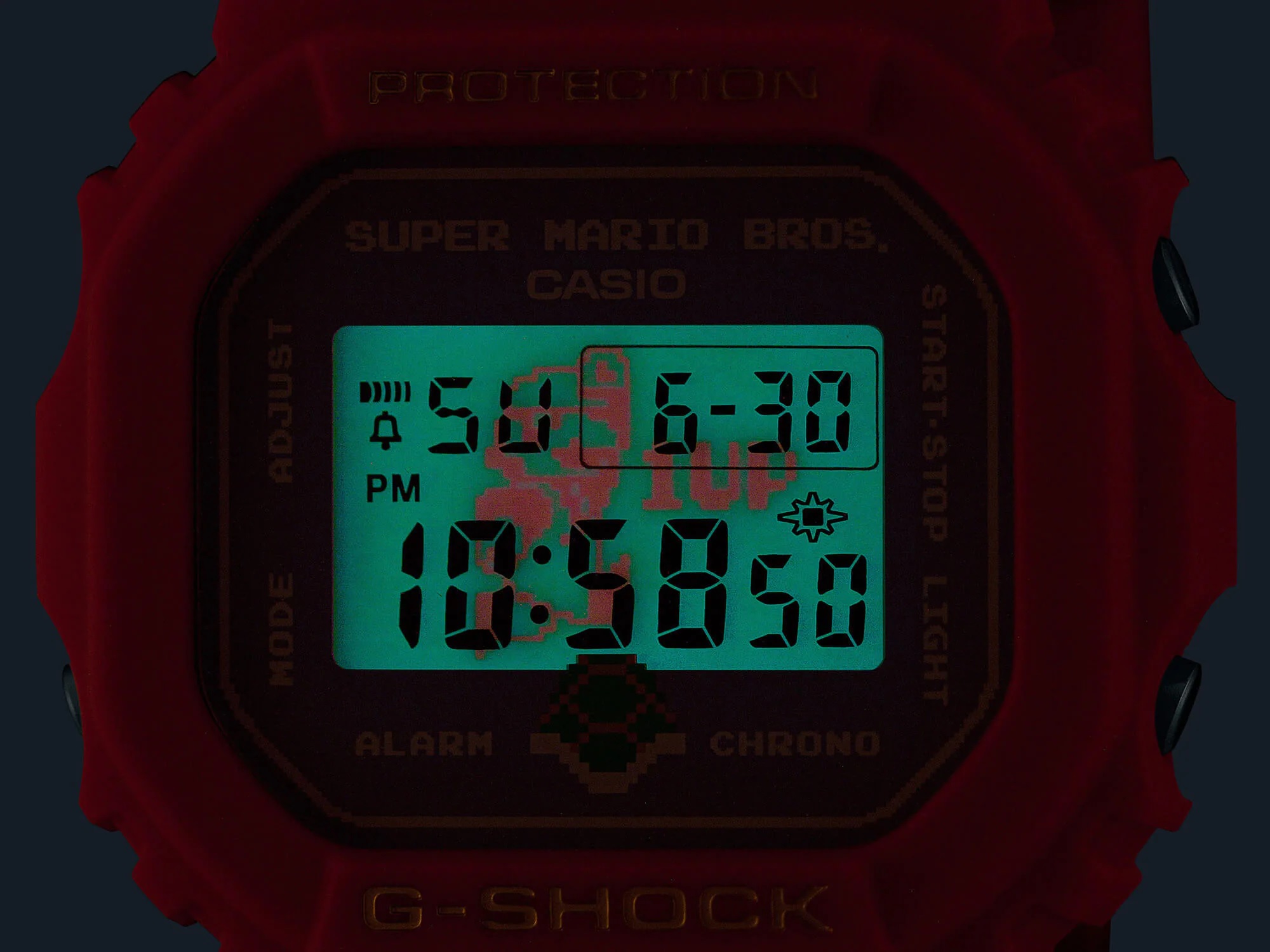 Super Mario teams up with G-Shock for a salute to old-school